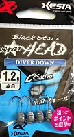 Джиг-головки Xesta Black Star -Star Head Diver Down